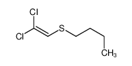 1-(2,2-dichloroethenylsulfanyl)butane 19284-68-5