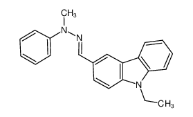 9-Ethylcarbazole-3-carboxaldehyde <i>N</i>-Methyl-<i>N</i>-phenylhydrazone