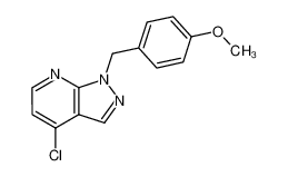 4-chloro-1-(4-methoxybenzyl)-1H-pyrazolo[3,4-b]pyridine 924909-17-1