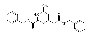 (S)-S-benzyl 3-((((benzyloxy)carbonyl)amino)methyl)-5-methylhexanethioate 1432752-43-6
