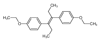 (E)-4,4'-(hex-3-ene-3,4-diyl)bis(ethoxybenzene) 70244-10-9