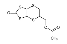 (2-oxo-5,6-dihydro-[1,3]dithiolo[4,5-b][1,4]dithiin-5-yl)methyl acetate 197720-06-2