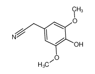 3,5-Dimethoxy-4-hydroxyphenylacetonitrile 42973-55-7