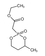 ethyl 2-(4-methyl-2-oxo-1,3,2λ<sup>5</sup>-dioxaphosphinan-2-yl)acetate 86980-12-3