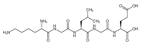 L-Glutamic acid, L-lysylglycyl-L-leucylglycyl-