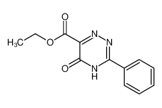 ethyl 5-oxo-3-phenyl-2H-1,2,4-triazine-6-carboxylate