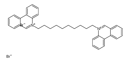 5-(10-phenanthridin-5-ium-5-yldecyl)phenanthridin-5-ium,dibromide 95191-98-3