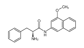 (2S)-2-amino-N-(4-methoxynaphthalen-2-yl)-3-phenylpropanamide 60285-95-2