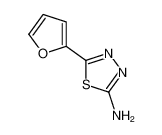 5-(furan-2-yl)-1,3,4-thiadiazol-2-amine 4447-45-4
