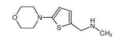 N-甲基-n-[(5-吗啉-4-基噻吩-2-基)甲基]胺