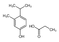 3-methyl-4-propan-2-ylphenol,propanoic acid 101267-52-1