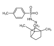 4-methyl-N-[(Z)-[(1R,4R)-4,7,7-trimethyl-3-bicyclo[2.2.1]heptanylidene]amino]benzenesulfonamide 4573-49-3