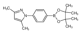 3,5-Dimethyl-1-(4-(4,4,5,5-tetramethyl-1,3,2-dioxaborolan-2-yl)phenyl)-1H-pyrazole 937796-06-0