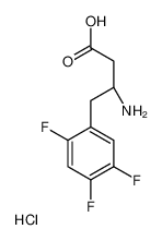 (3R)-3-amino-4-(2,4,5-trifluorophenyl)butanoic acid;hydrochloride 98%