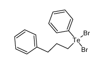 dibromo(phenyl)(3-phenylpropyl)-l<sup>4</sup>-tellane 83486-07-1