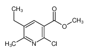 methyl 2-chloro-5-ethyl-6-methylpyridine-3-carboxylate 139393-84-3