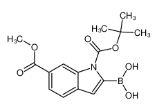 (1-(tert-Butoxycarbonyl)-6-(methoxycarbonyl)-1H-indol-2-yl)boronic acid 848357-46-0