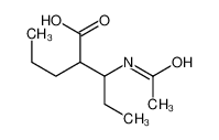 3-acetamido-2-propylpentanoic acid 65322-88-5
