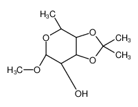 甲基6-脱氧-3,4-O-异亚丙基-beta-L-甘油-吡喃己糖苷