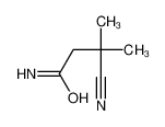 3-cyano-3-methylbutanamide 61892-66-8