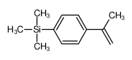 trimethyl-(4-prop-1-en-2-ylphenyl)silane 17920-24-0