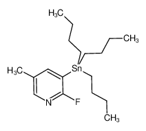 2-氟-5-甲基-3-(三丁基锡烷基)吡啶