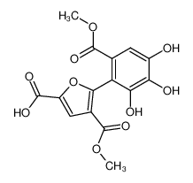 91121-09-4 structure, C15H12O10