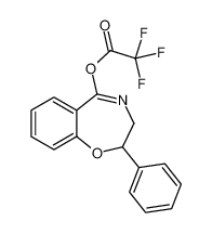 (2-phenyl-2,3-dihydro-1,4-benzoxazepin-5-yl) 2,2,2-trifluoroacetate 83406-04-6