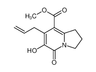 methyl 6-hydroxy-5-oxo-7-prop-2-enyl-2,3-dihydro-1H-indolizine-8-carboxylate 866393-51-3