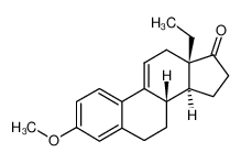 (+/-)-13-Ethyl-3-methoxygona-1,3,5(10),9(11)-tetraen-17-on