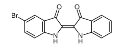 5-溴-2-1,3-二氢-3-氧代-2H-吲哚-2-亚基-1,2-二氢-3H-吲哚-3-酮