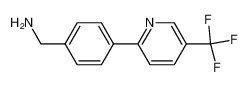 [4-[5-(trifluoromethyl)pyridin-2-yl]phenyl]methanamine 906352-74-7