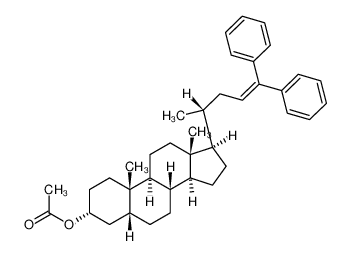 [17-(5,5-diphenylpent-4-en-2-yl)-10,13-dimethyl-2,3,4,5,6,7,8,9,11,12,14,15,16,17-tetradecahydro-1H-cyclopenta[a]phenanthren-3-yl] acetate