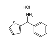 C-PHENYL-C-THIOPHEN-2-YL-METHYLAMINE HYDROCHLORIDE 53387-66-9