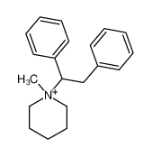 1-(1,2-diphenylethyl)-1-methylpiperidin-1-ium