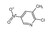 2-Chloro-3-methyl-5-nitropyridine 95%
