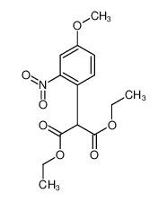 diethyl 2-(4-methoxy-2-nitrophenyl)propanedioate 10565-15-8