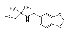 2-((benzo[d][1,3]dioxol-5-ylmethyl)amino)-2-methylpropan-1-ol 87306-69-2