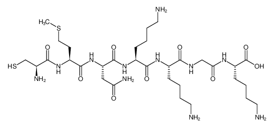 L-Lysine, L-cysteinyl-L-methionyl-L-asparaginyl-L-lysyl-L-lysylglycyl-
