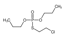 108152-66-5 1-[2-chloroethylsulfanyl(propoxy)phosphoryl]oxypropane