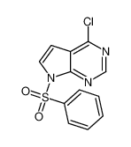 7-(benzenesulfonyl)-4-chloropyrrolo[2,3-d]pyrimidine 186519-89-1