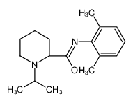 (2S)-N-(2,6-dimethylphenyl)-1-propan-2-ylpiperidine-2-carboxamide 265120-58-9