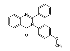 3-(4-methoxyphenyl)-2-phenylquinazolin-4-one 37856-17-0