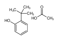 acetic acid,2-tert-butylphenol 3245-25-8