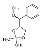 (S)-4-((S)-methoxy(phenyl)methyl)-2,2-dimethyl-1,3-dioxolane 170164-71-3
