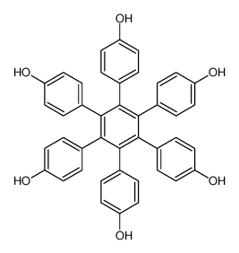 4-[2,3,4,5,6-pentakis(4-hydroxyphenyl)phenyl]phenol 256495-17-7