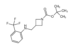tert-butyl 3-[[2-(trifluoromethyl)anilino]methyl]azetidine-1-carboxylate 887590-20-7
