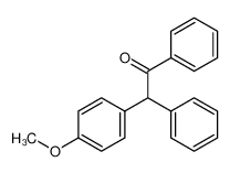 2-(p-Methoxyphenyl)-2-phenyl-acetophenone 5543-97-5