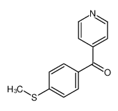 [4-(methylthio)phenyl](pyridin-4-yl)methanone