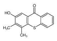 2-hydroxy-3,4-dimethylthioxanthen-9-one 86841-05-6